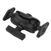 Double Ball Mount, Aluminum Alloy Double Joint Arm Ball Mount with 1.5 C Size Ball Adapter for Tablet Phone, Vehicle, Boat, Agricultural Machinery view 1