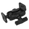 Double Ball Mount, Aluminum Alloy Double Joint Arm Ball Mount with 1.5 C Size Ball Adapter for Tablet Phone, Vehicle, Boat, Agricultural Machinery view 2
