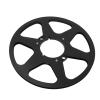 10 Inch Open Reel Take Up Reel 6 Holes Sound Aluminum Take Up Reel Empty Reel for 1/4 Inch Tape (Black) view 4
