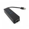 Mikikit Port USB Hub Ethernet Adapter Mbps Multi-Function Hot-swappable Support Ieee for Pc view 1