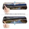 Car Dvr 10 Touch Screen Cam Dual Lens Auto Registrar Stream Mirror Camera Rearview Camera Night Vision Black Box(A20P,None) view 4
