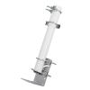 Adjustable Mounting Kit, L Pole Installation Satellite Mount for V2 Dish, Short Wall Bracket, Outdoor Easy Installation, Adjustable End Angle, Stainless Steel view 2