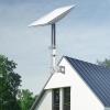 Adjustable Mounting Kit, L Pole Installation Satellite Mount for V2 Dish, Short Wall Bracket, Outdoor Easy Installation, Adjustable End Angle, Stainless Steel view 4