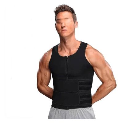 MFORTAB Men Back Waist Posture Corrector Adjustable Adult Correction Belt Waist Trainer Shoulder Lumbar Brace Spine Support Belt Vest(3X-Large)