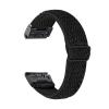 20mm Elastic Nylon Strap For Garmin Fenix 7S 6S Pro 5S Plus Woven Sports Watch Band Loop For Garmin Fenix 8 43mm Clasp(Black,20mm) view 1