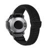 20mm Elastic Nylon Strap For Garmin Fenix 7S 6S Pro 5S Plus Woven Sports Watch Band Loop For Garmin Fenix 8 43mm Clasp(Blue-Purple,20mm Fenix 7S) view 2