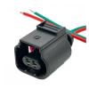 DLAHPJPT Automotive Electrical connectors 1 Pc 2 Pin 1.5mm Auto Temp Sen/*SOR Plug Deflation Valve Water/*Proof Electronic Connector Wiring Harness 8K0973702(20 Pcs) view 4