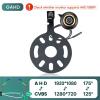 170 AHD 1080P Vehicle Rear View CameraCompatible With Jeep Wrangler Spare Tire Installation 2007-2018 Car Reverse Parking Camera(GAHD-1080P-175deg) view 2