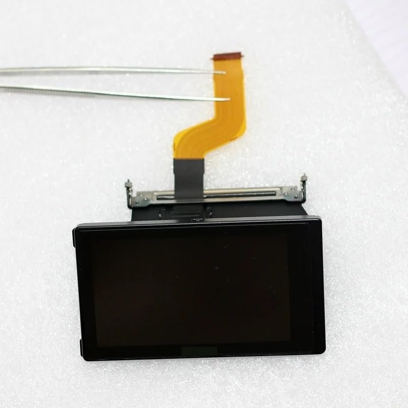 XvuaTeIw Complete LCD Display Screen Assy with LCD Hinge Repair Parts Compatible with Sony A6000 ILCE-6000 Digital Camera(Black)