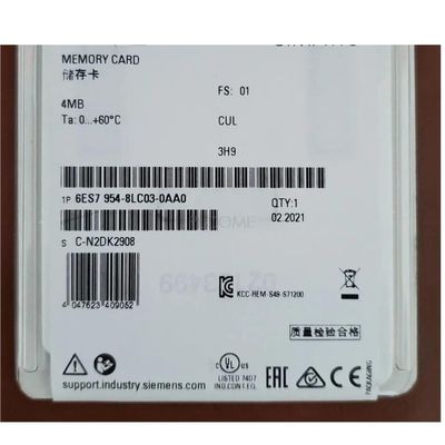 Glintique New 6ES7954-8LC03-0AA0 8LE03 8LF03 8LL03 8LP02 8LT03 Memory Card Compatible with S7-1200 S7-1500 PLC(8LL03 256M)