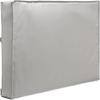 XvuaTeIw Garden Patio Outdoor TV Cover 32" 36" 40" 46" 50" 55" 60" 65" Protect TV Screen Weatherproof Dust-Proof Outdoor TV Cover(Gray,for 60-65inch TV) view 1