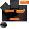 XvuaTeIw Garden Patio Outdoor TV Cover 32" 36" 40" 46" 50" 55" 60" 65" Protect TV Screen Weatherproof Dust-Proof Outdoor TV Cover(Gray,for 60-65inch TV) view 3