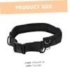 jojofuny 1pc Multi-function Photography Waist Belt for Dslr Cameras Camera Strap Expandable Sockets for Photographers Black view 2