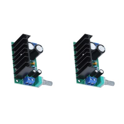 2PCS 12V-24V Mono Sound Speaker Amplifier Module 1 Channel Power Amplification Board 5W120W for Audio Devices