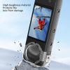 Action Camera Protective Lens Cover Anti Fog Snap On Lens Guard X4 High Definition Lens Cap PC Material view 4