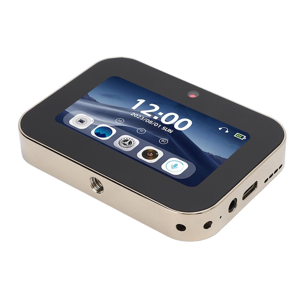 4K Digital Camera 120 Degree Wide Angle Triple Camera for Movies Music Player 3600mAh (#12)