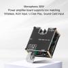 Audible Amplifier Module High Power Digital Stereo Amplifier Board for BT AUX USB Input DC9-24V view 4
