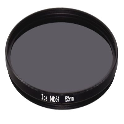 ICE Slim ND64 Filter Neutral Density ND 6 Stop Optical Glass (52mm)