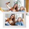 10.1 Inch HD Touchscreen Digital Photo Frame White for Remote Sharing (Akozon7ewbumdr62-13) view 3