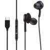 Bhvrtls 2025 New Earbuds Stereo Headphones for Samsung Galaxy Z Fold6 S24 S23 S22 S21 S20, Note 10, 10+ - Designed with Microphone and Volume Remote Type-C Connector-Black view 1