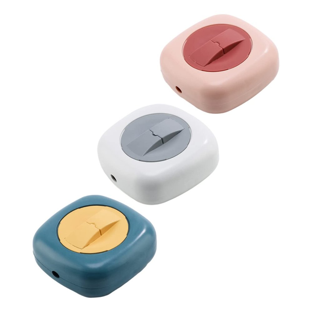 BELLIFFY 3pcs USB Cable Organizer Data Line Holder Tangle Cord Organizer Cable Management Tool Material Box