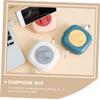 BELLIFFY 3pcs USB Cable Organizer Data Line Holder Tangle Cord Organizer Cable Management Tool Material Box view 3