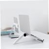 QUMIIRITY Portable Laptop Cooling Holder Aluminum Alloy Tablet Stand Adjustable Angle for Gaming Work view 3