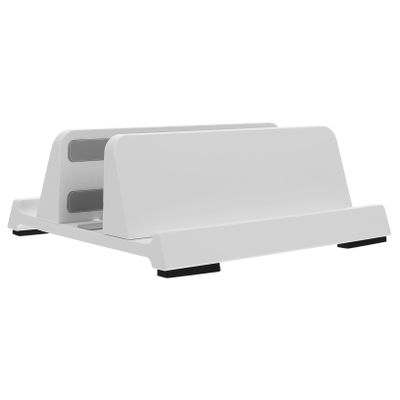 HOMOCONO 1pc Vertical Laptop Stand Holder for Tablets and Smartphones Adjustable Design for Home Office Space-Saving Mount for Notebooks and Devices