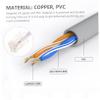 ARTIBETTER 8pcs Telephone Adapter Network to Phone Connector for Ethernet Cable Compact Design Stable Signal Transmission for Analog Phone Devices view 3