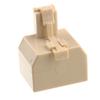 ARTIBETTER 2pcs Share High Speed Cable Ethernet Ports Coupler Male to Female Ethernet Cable Extender view 2