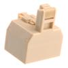 ARTIBETTER 2pcs Share High Speed Cable Ethernet Ports Coupler Male to Female Ethernet Cable Extender view 3