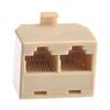 ARTIBETTER 2pcs Share High Speed Cable Ethernet Ports Coupler Male to Female Ethernet Cable Extender view 4