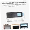 HOMOCONO Laptop Camera Cover Slide 6pcs Webcam Cover Strong Abs Material Easy to Slide Open/Close Protect Your from view 2
