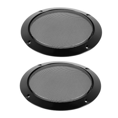 TINEASUR 2pcs Speaker Grill Mesh Covers Speaker Grill Protector Trumpet Universal Fit Easy to Use Modern Accessory