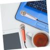 NULYLU 4pcs Mini Portable Microphone for Microphones for Singing Compatible Laptops and Phones Stylish Design for Outdoor Use and Interviews view 3