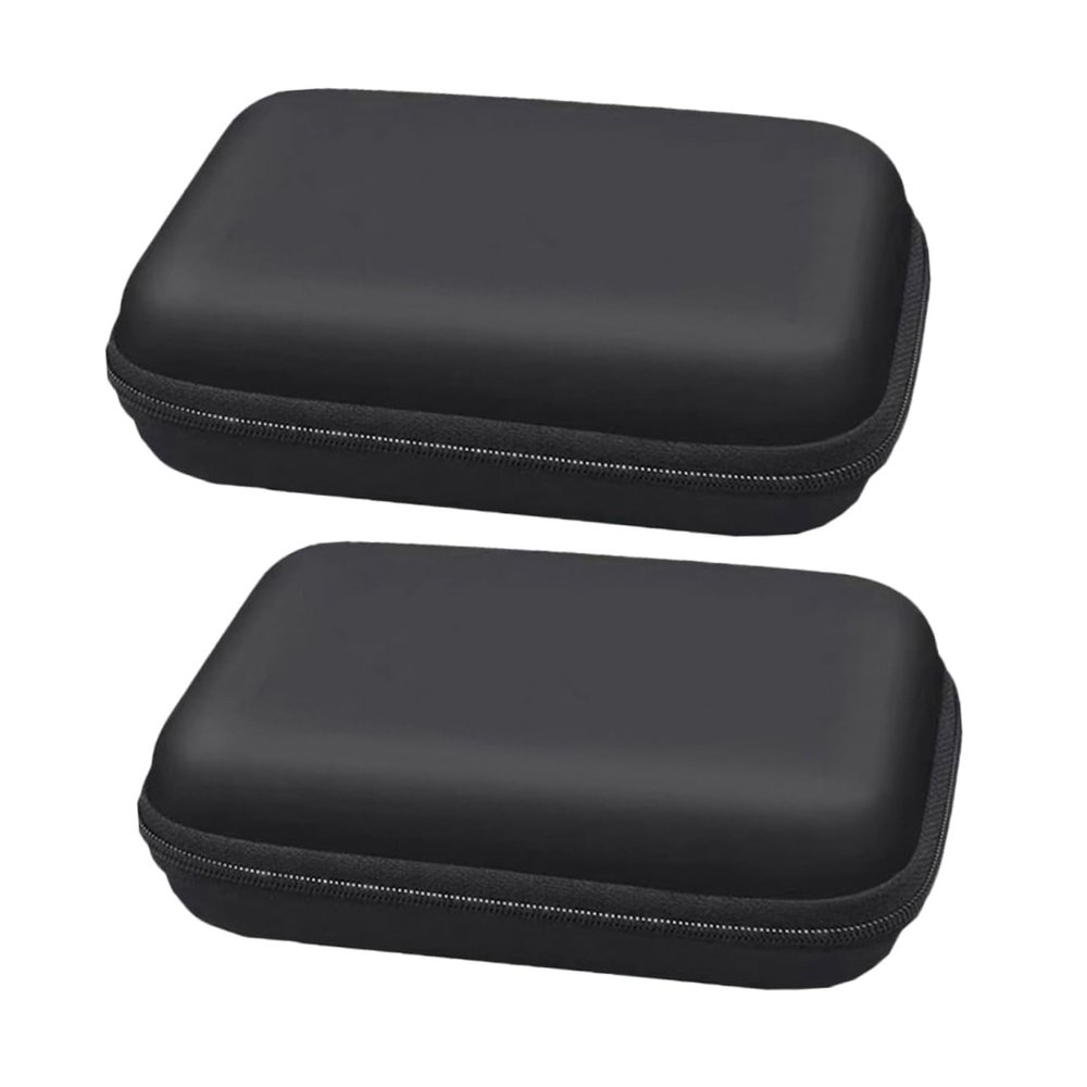 TINEASUR Mobile Hard Drive Cases Eva Digital Accessory Bags Triple Absorption Design Anti-Drop Belt and Waterproof for Safe Storage