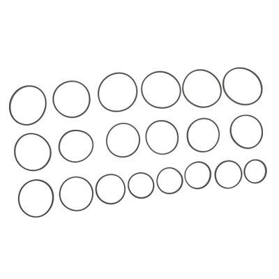 TINEASUR 20pcs Rubber Belt Maintenance for Tape Players Cassette Tape Belt for Record Players