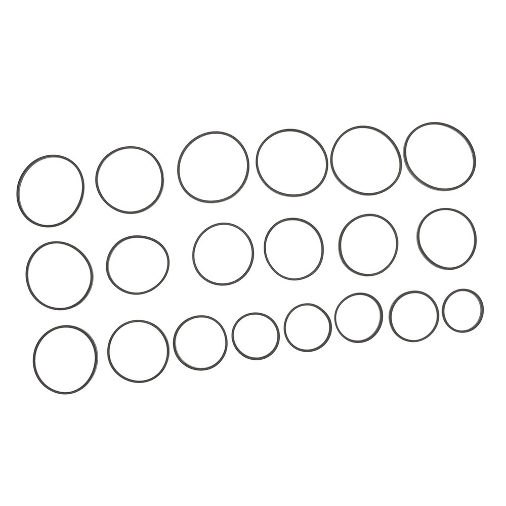 TINEASUR 20pcs Rubber Belt Maintenance for Tape Players Cassette Tape Belt for Record Players