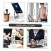 BELLIFFY Mobile Phone Holder Tablet Holder Phone Stand Ultra-Stable Folding Desk Stand for view 2
