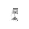 HOMSFOU Folding Desk Phone Holder Aluminum Alloy Phone Stand for Desk Rotation Tablet Mount view 2