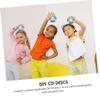 HOMOCONO 50pcs DIY Cd Discs Decorative Discs Handmade Cd Adornments Preschool Art Supplies view 4