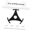 FELTECHELECTR 4pcs Record Adapter for Turntable and Compact Accessory for of High-Strength Design for Prolonged Use Replacement for Broken Adapters view 3