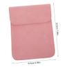 HOMSFOU E-Reader Sleeve for Leather Ebook Reader Carrier Bag Lightweight Protective Travel Case Stylish view 2