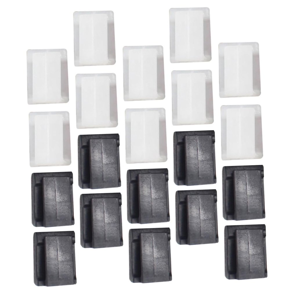 CIYODO 100pcs Multi-purpose Adhesive Mounts Self Adhesive Cable Tie Holders Wire Retaining Clip for Electronics Home Car Camping