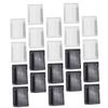 CIYODO 100pcs Multi-purpose Adhesive Mounts Self Adhesive Cable Tie Holders Wire Retaining Clip for Electronics Home Car Camping view 1