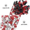 CIYODO 100pcs Multi-purpose Adhesive Mounts Self Adhesive Cable Tie Holders Wire Retaining Clip for Electronics Home Car Camping view 3