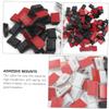 CIYODO 100pcs Multi-purpose Adhesive Mounts Self Adhesive Cable Tie Holders Wire Retaining Clip for Electronics Home Car Camping view 4