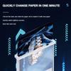 TIST A4 Desktop LED Advertising Light Box, Dual-Sided Advertising Display Frame, Rechargeable LED Menu Board Display Tabletop Standing for Bar view 4