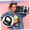 GAROZATION 12pcs High Strength Cassette Player Drive Belts Rubber Belt Replacement for Tape Recorder Record Player Accessory view 3