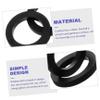 GAROZATION 12pcs High Strength Cassette Player Drive Belts Rubber Belt Replacement for Tape Recorder Record Player Accessory view 4
